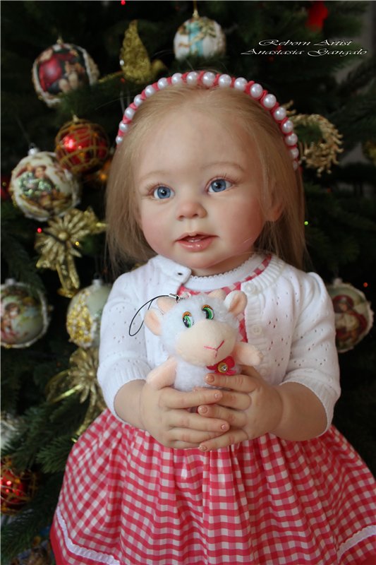 Влада.Счастья много не бывает. Кукла реборн Анастасии Гангало