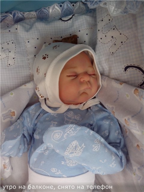 Маленький малыш реборн Андрейка, молд Жульен