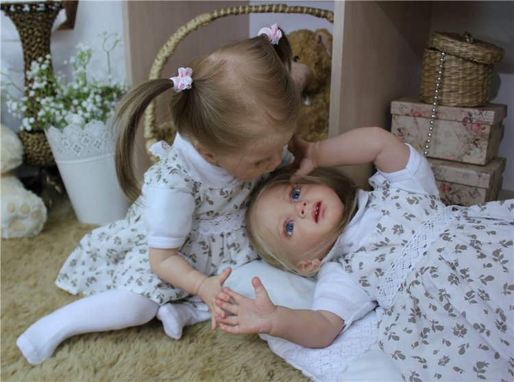 Дарина. Мой Прототип реборн Фрида от Каролы Вегерих