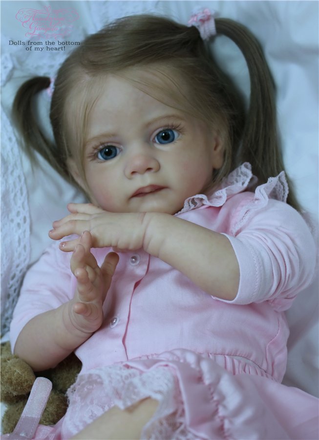 Дарина. Мой Прототип реборн Фрида от Каролы Вегерих (фото 5)