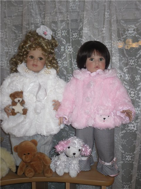 Шубка для Катюшки и ещё немножко...кой чего (фото 3)