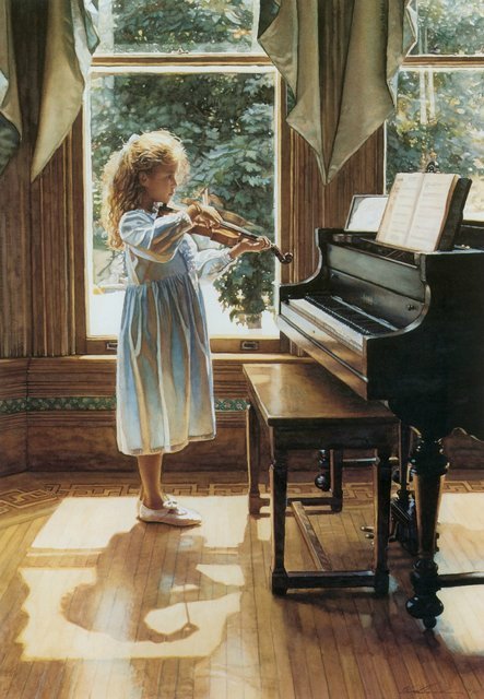 Steve Hanks - Мастер акварели. Изумительно трогательные работы известного акварелиста