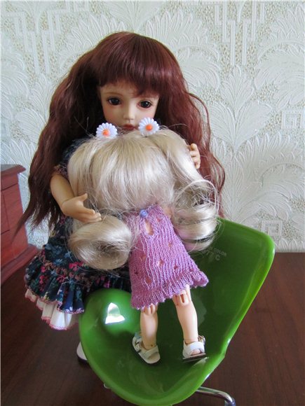 Аленка - модница. Кукла BJD