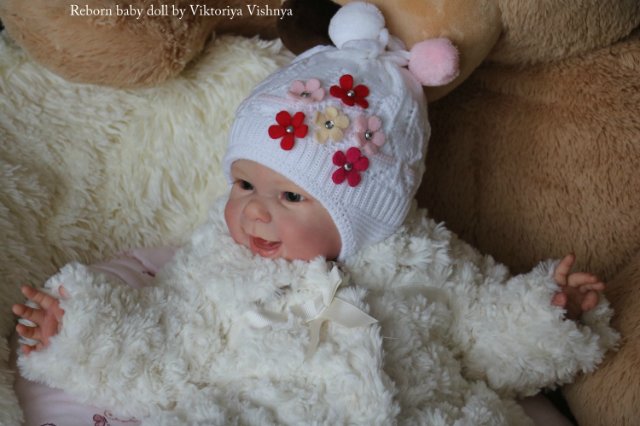 Мейзи... Куколка Реборн Виктории Вишни