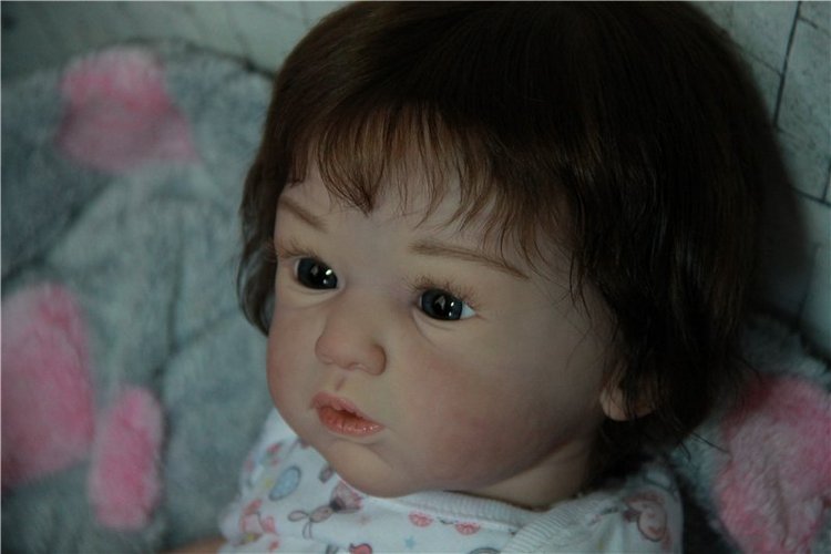 Малышка Карина. Куколка из молда Maike от Gudrun Legler (фото 2)