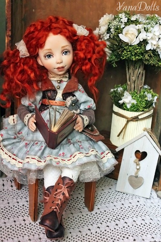 Daniella, моя новая текстильная куколка