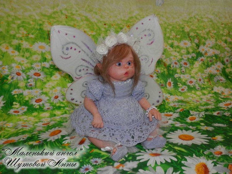 Крошка Дюймовочка. Кукла реборн Шутовой Анны (фото 6)