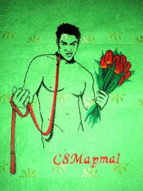 Другие наши увлечения: машинная вышивка