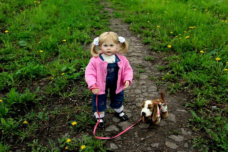 "Как куклы похожи на своих мам". Моя версия (фото 10)