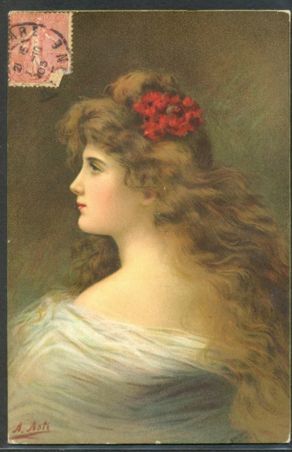 Немного прекрасного II - старинные открытки от Asti (Франция) (фото 2)