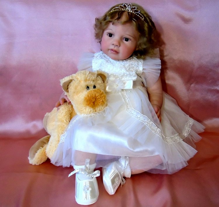 Моя добрая девочка Луиза — Куклы Реборн (Reborn): работы мастеров (фото 6)