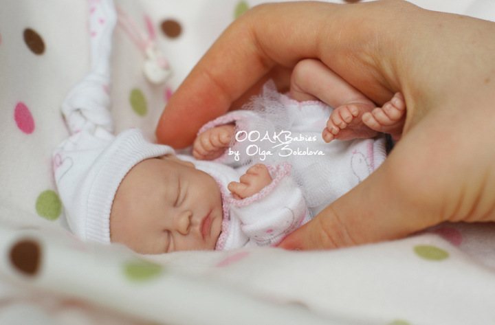 Эстель и Ульяна. Младенцы ООАК Ольги Соколовой