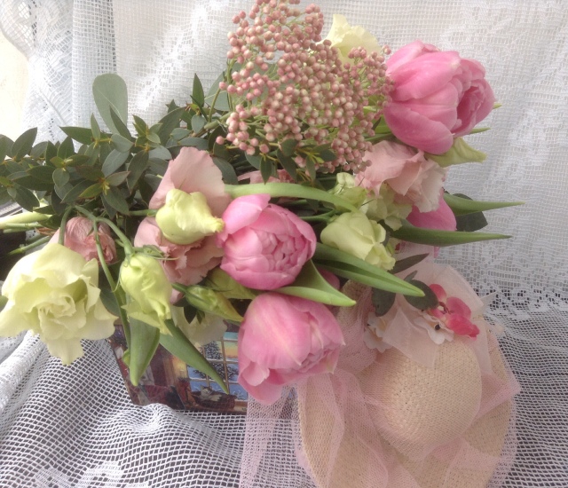 Поздравление с Весной! Или девочки в розовом. Куклы от H. Plusczok и A. Himstedt