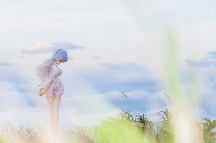 Красивые волшебные фотографии кукол от Azure Япония