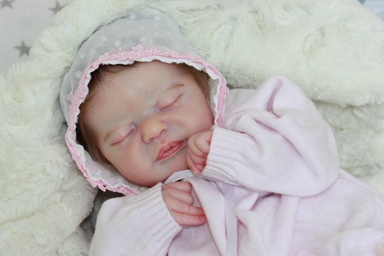 Маленькая бусинка Америкус, кукла реборн Беспаловои Жанны