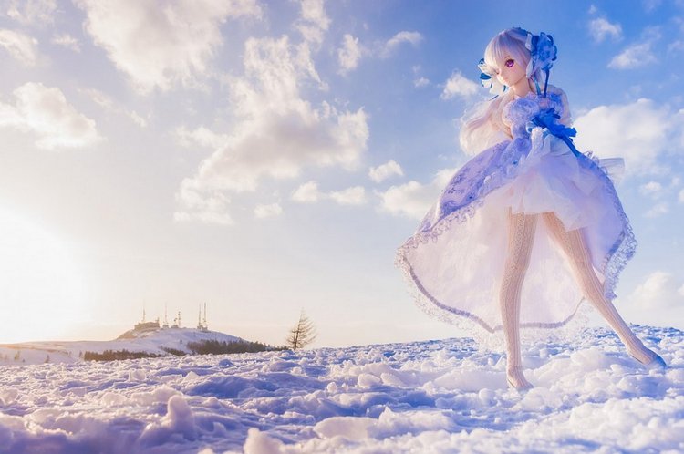 Красивые волшебные фотографии кукол от Azure Япония