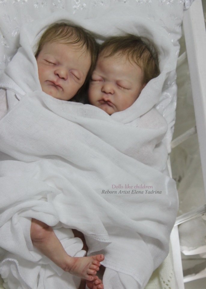 Малыши Bean & Sprout. Куклы реборн Елены Ядриной