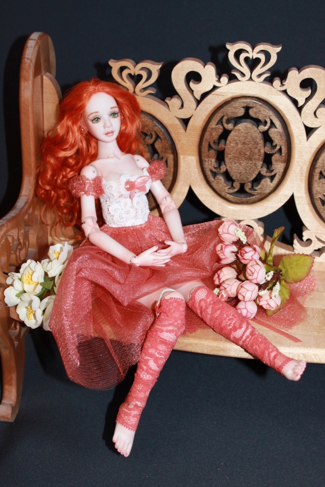 Две шарнирные куклы-танцовщицы Вайолет и Алисия, есть фото 18+