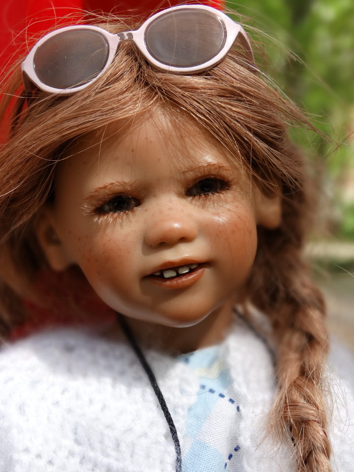 Девочки из разных эпох. Куклы Аннет Химштедт. Или с любимыми не расставайтесь