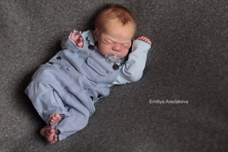 Мой реалистичный малыш реборн из молда Knox. Кукла Эмилии Аредаковой