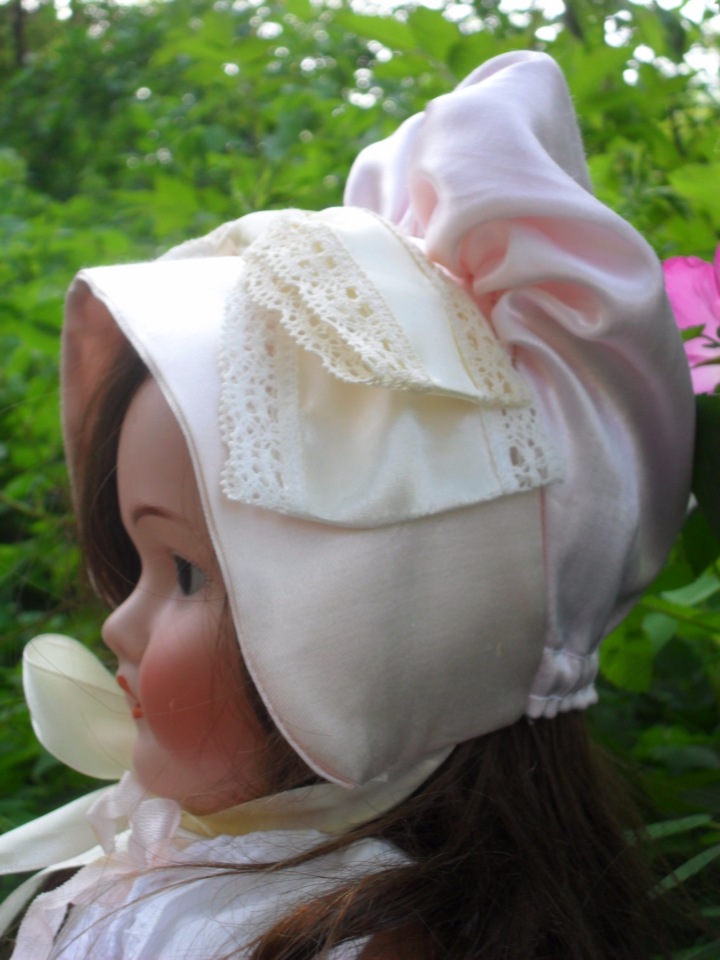 Французский боннет — Редкие антикварные куклы и реплики: воск (фото 4)