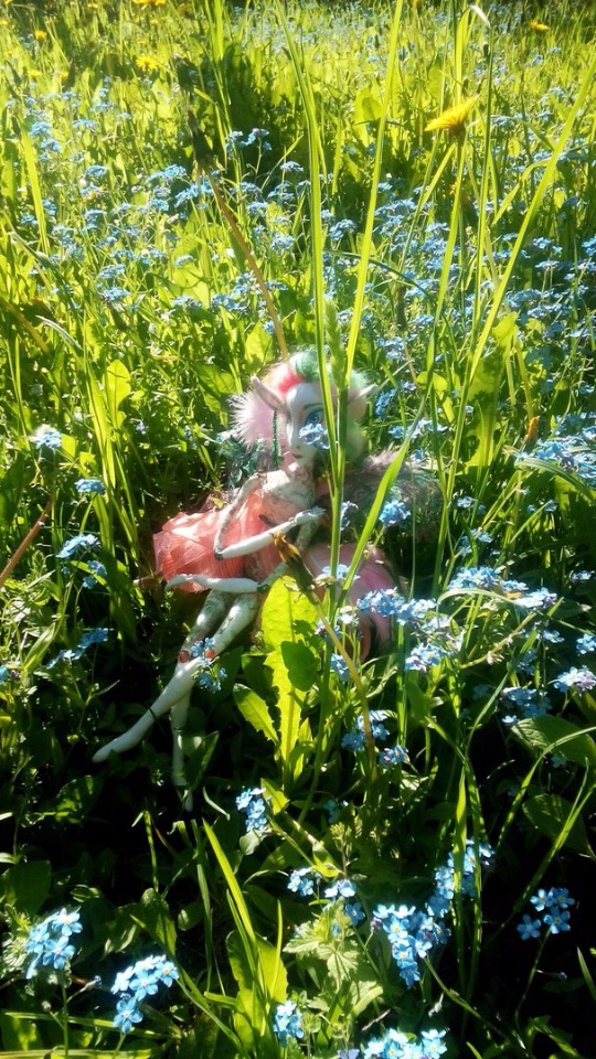 Коллекция кукол "Свет и Тень Хрустального Озера": Свет Кристалла (фото 8)