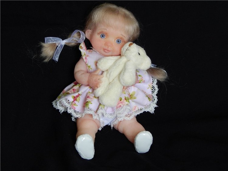 Силиконовая малышка — Авторские куклы из силикона: реалистичные