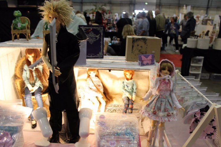Выставка мишек, кукол и кукольной миниатюры в Голландии 2017 - часть первая