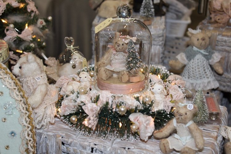 Выставка мишек, кукол и кукольной миниатюры в Голландии 2017 - часть пятая