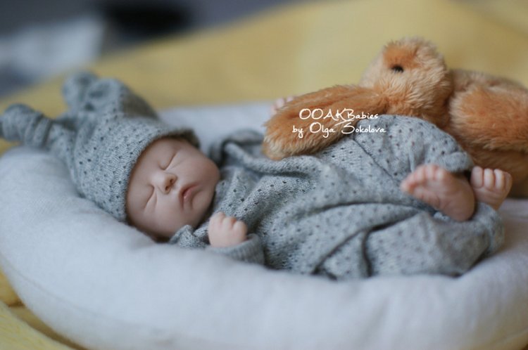 Марк. Младенец ООАК Ольги Соколовой (фото 3)