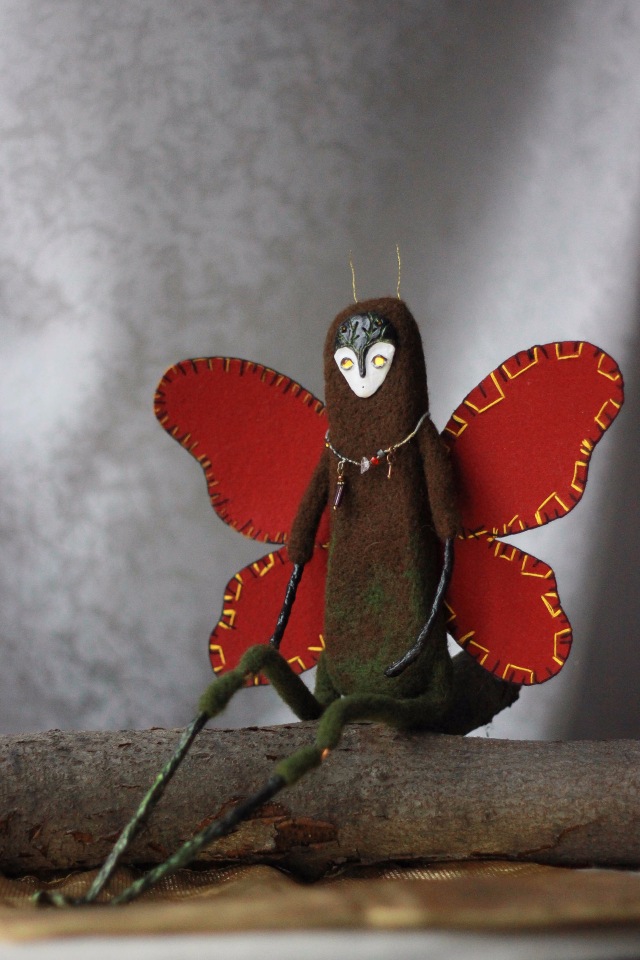 Агни. Огнеупорная. Авторская коллекционная кукла