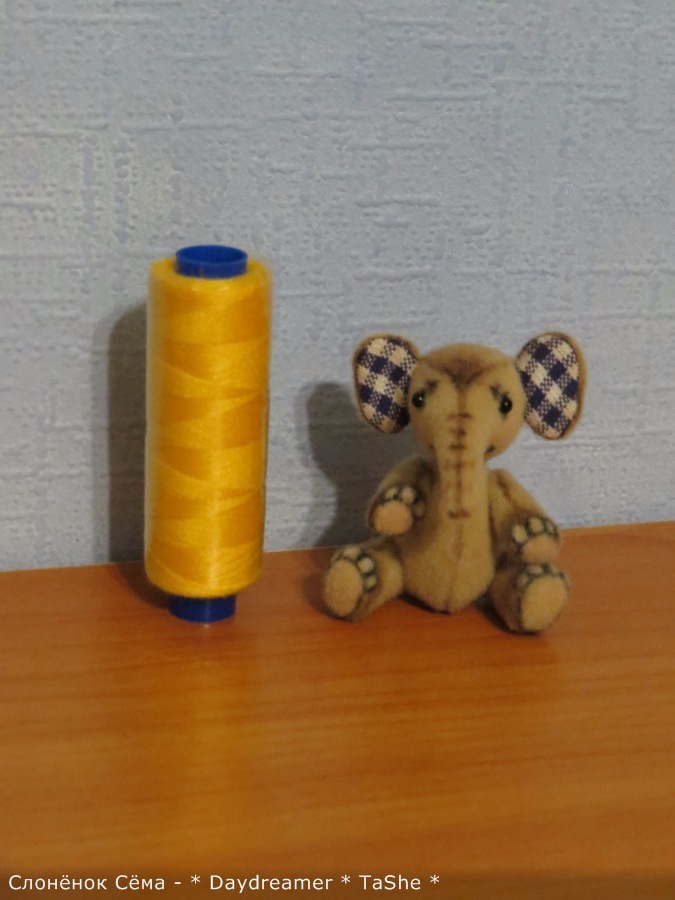 Третий слон... слоненок — Авторские мишки Тедди и друзья: фото (фото 3)