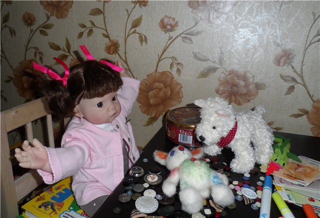 Как наши куклы скучают. Lee Middleton - Саванна, Реган (фото 6)