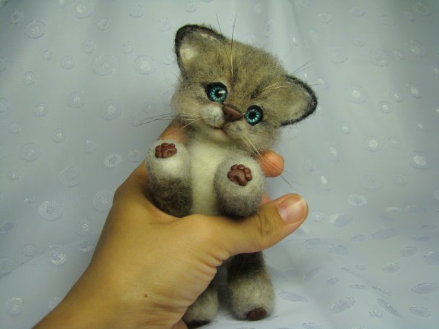 Сибирячок. Авторская игрушка валянием из шерсти Ольги Чернухо (фото 8)