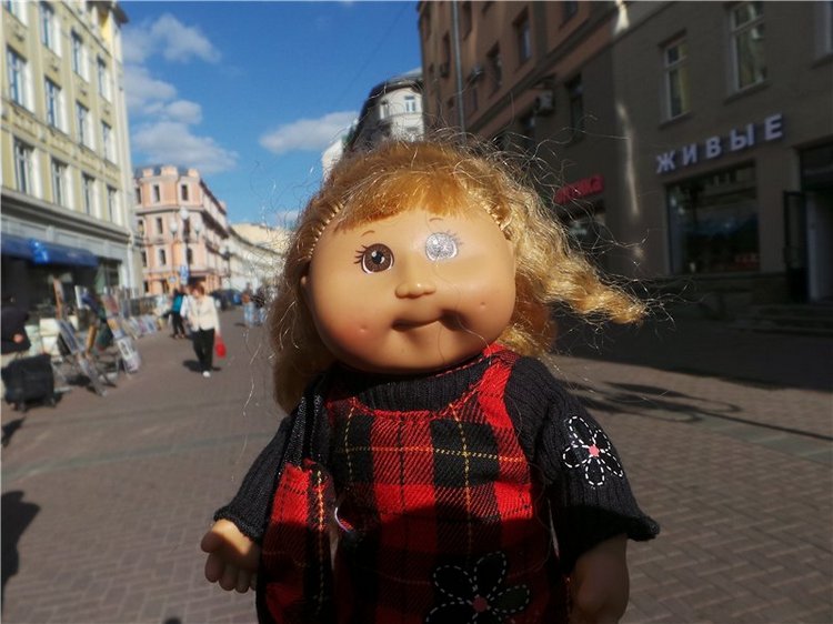 Сabbage Patch Kids doll, капустки на Большой прогулке, и дома