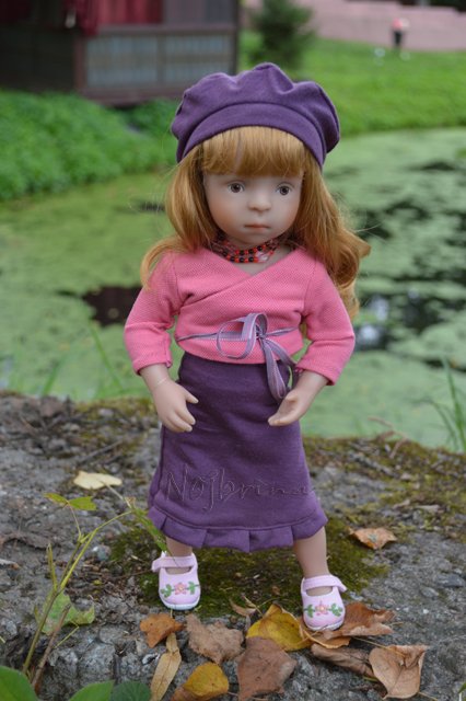 Осень с Линой. Кукла от Kaethe Kruse (фото 6)