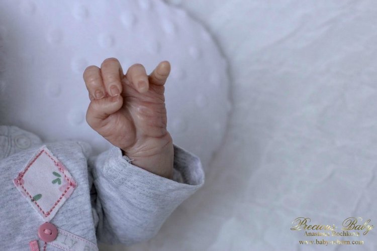 Малышка Квини. Кукла реборн Анастасии Бочковой