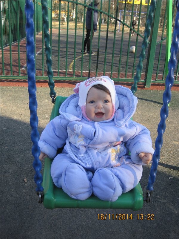 Две сестрёнки. Куклы Lee Middleton Лёля и Катюша (фото 5)