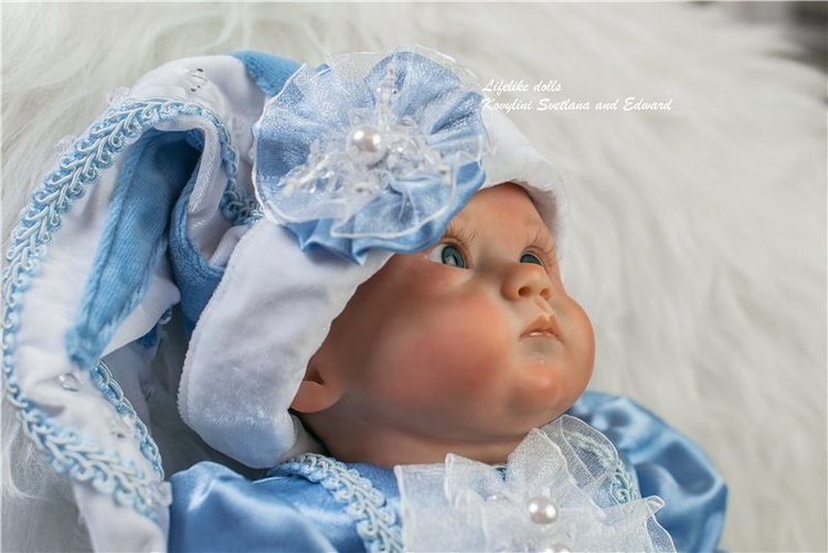 Маргаритка, кукла-реборн Ковылиных Светланы и Эдуарда