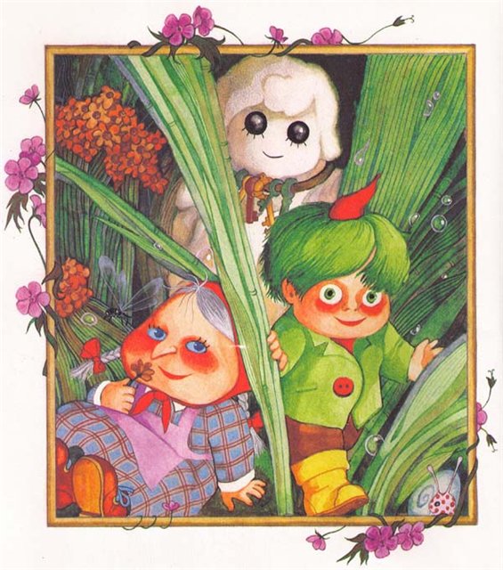 Художник Ольга Ионайтис и ее волшебные иллюстрации