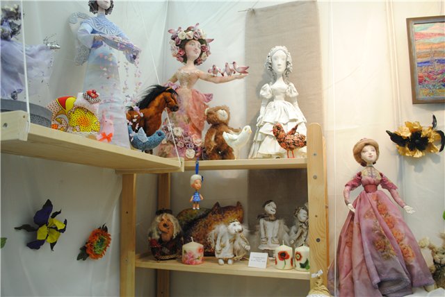 Выставка на Тишинке "ГРАНД ТЕКСТИЛЬ" 2014. Страна Мастеров. Текстильные игрушки, куклы, авторская одежда