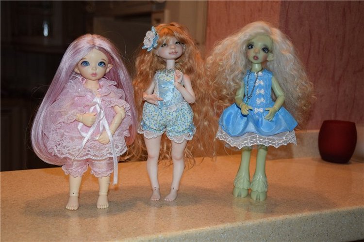 Двойная распаковка пухляшек - krot и Lunn от Dust Of Dolls