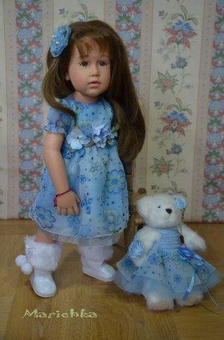 Платье для куклы Gotz , или как я держала слово (фото 7)