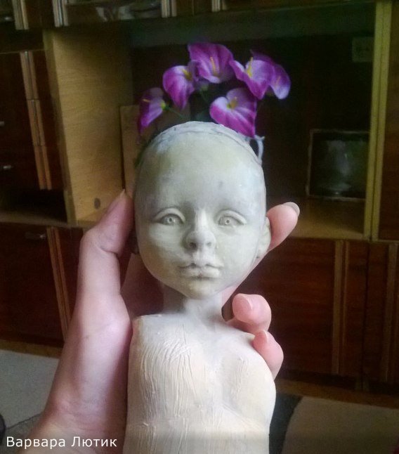 Как рождалась авторская шарнирная кукла Лилу