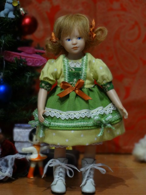 Ёлка в моём детском саду — Одежда и обувь для кукол своими руками: фото (фото 9)