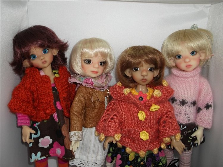 Такие разные мелкие! Ушастые и нет. Коллекция БЖД от Kaye Wiggs