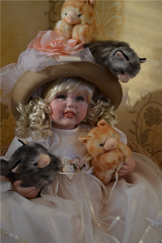 Кошки Мяу - самая весёлая куколка Файзах Спанос (фото 4)