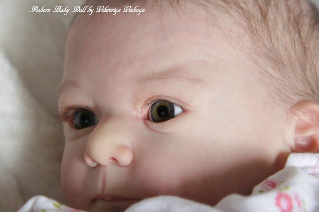 Моя малышка из нового молда Matis от Gudrun Legler. Куколка реборн Виктории Вишни