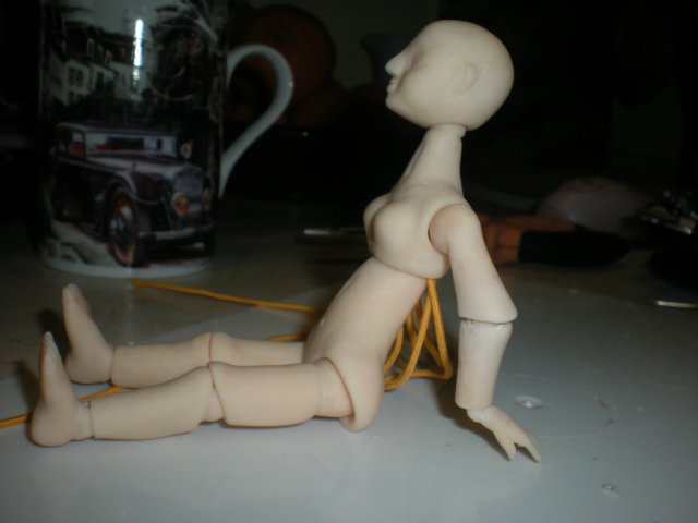 Очередная "моя первая шарнирная кукла"