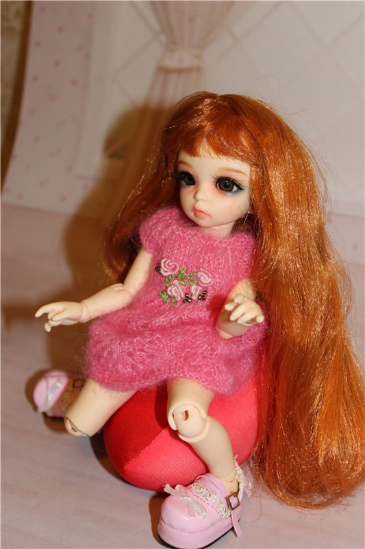 Маняша пришла познакомиться) Кукла БЖД (фото 9)